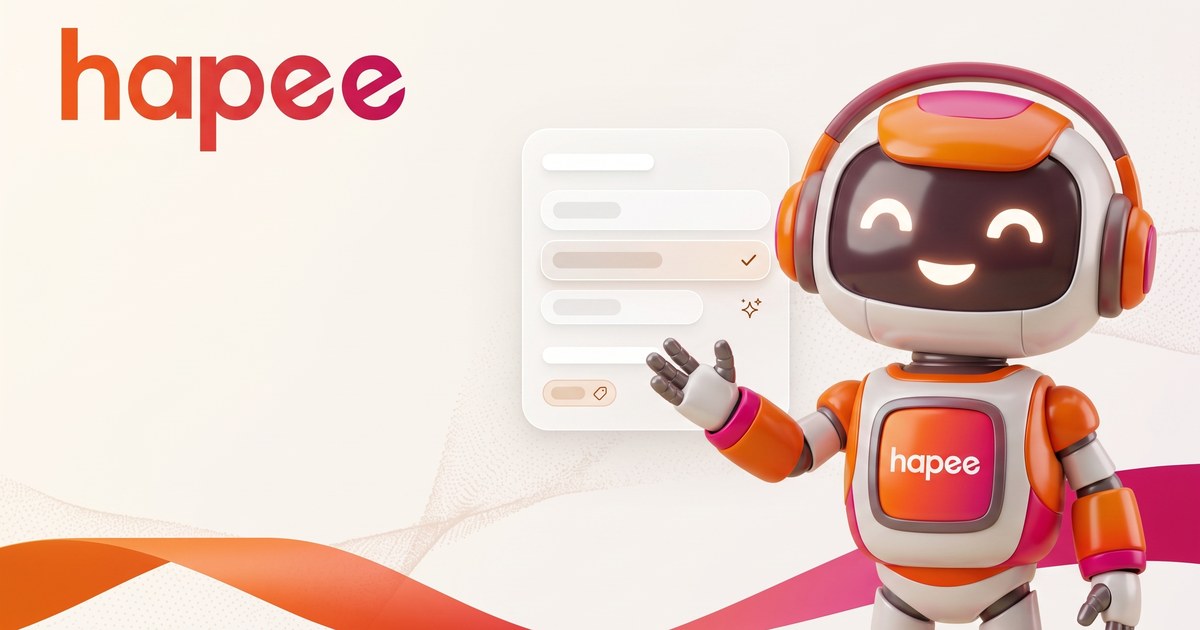 Robot Hapi mostrando licitaciones con puntaje de afinidad · Módulo Licitaciones